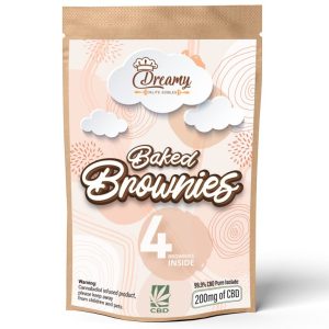 Dreamy Delite CBD Brownies 200mg