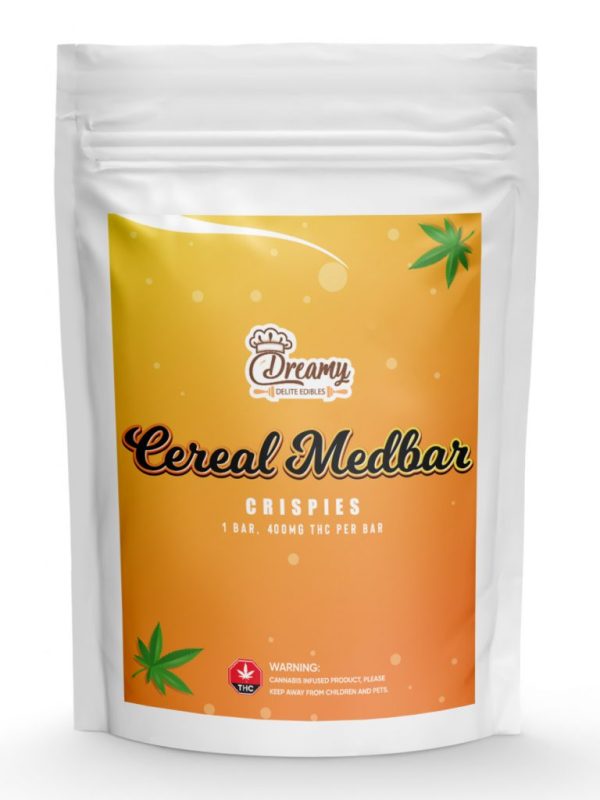 Dreamy Delite Crispies Cereal Medbar 400mg
