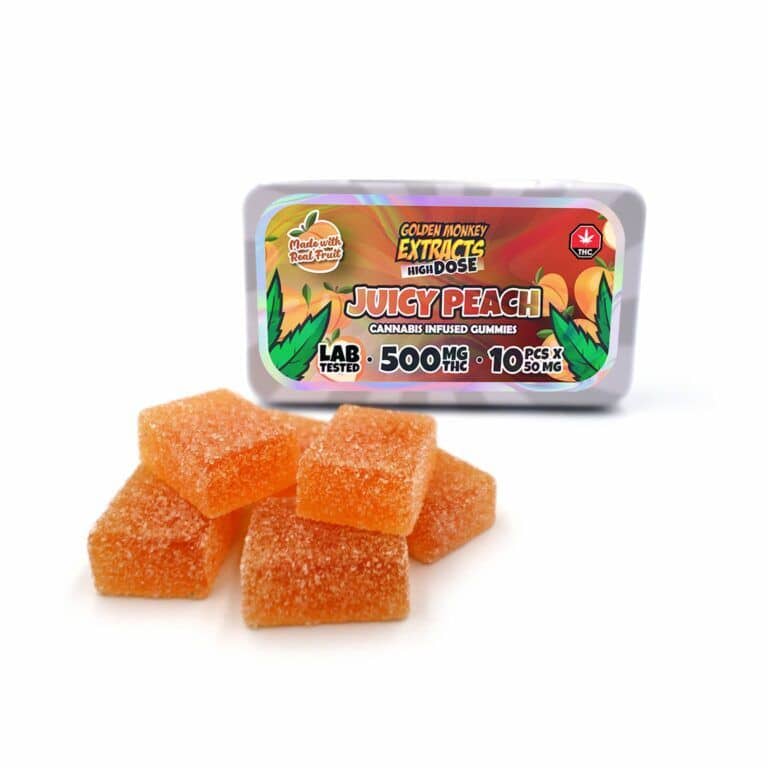 Golden Monkey Extracts - High Dose 500mg THC Gummies - Image 6