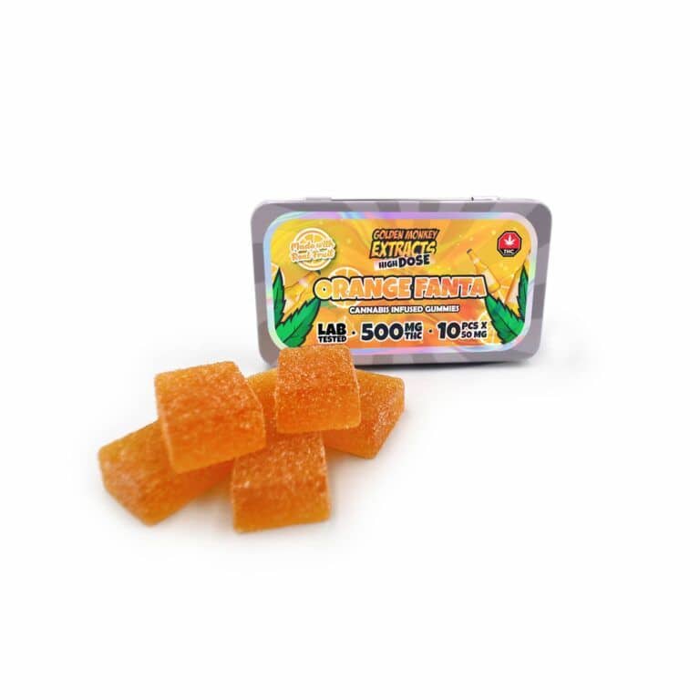 Golden Monkey Extracts - High Dose 500mg THC Gummies - Image 5