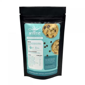 Mystic Medibles Chocolate Chip Cookie Back