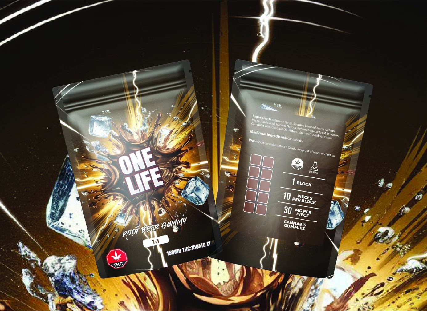 One Life Edibles - 300mg (THC/CBD/MELATONTIN) - Image 3