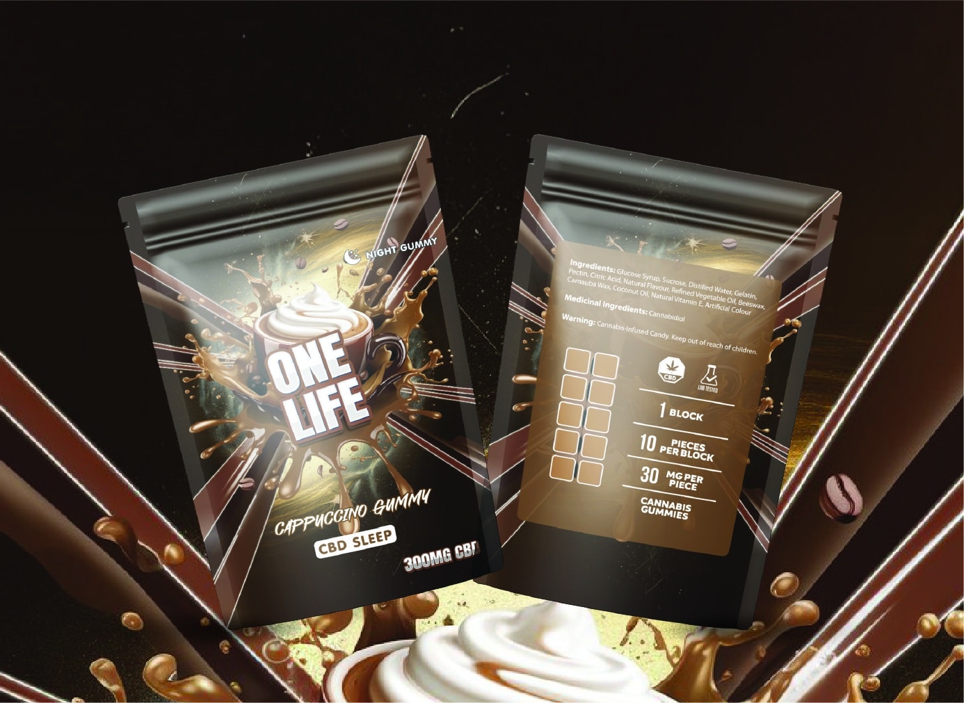 One Life Edibles - 300mg (THC/CBD/MELATONTIN) - Image 2